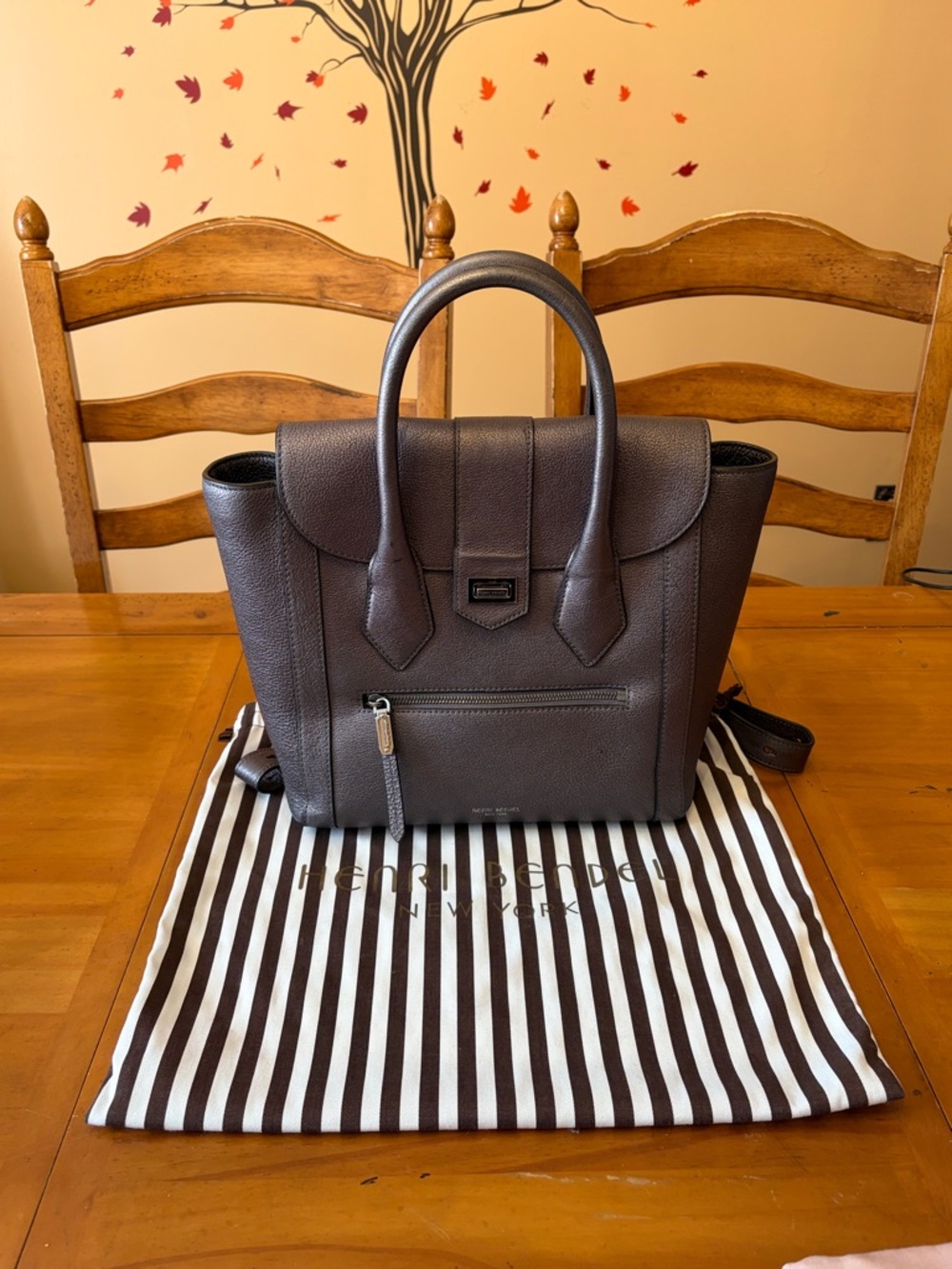 Henri Bendel Rivington Convertible Flap Backpack